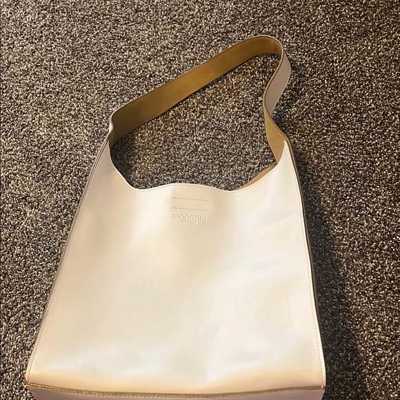 Mondani New York White vintage Shoulder Bag - Picture 4 of 11